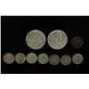 Image 2 : COINS: [8] Assorted coins including 7 dimes and one 1863 Indian Head Penny.COINS: [200] U.S. silver 