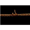 Image 2 : CHAIN:  [1] 18KYG curb link chain, 25 1/2 inches;  60.0 grams. The clasp is soldered closed.