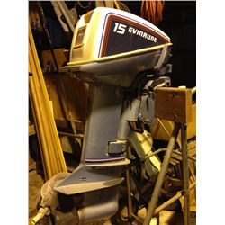 Evinrude 15HP boat motor