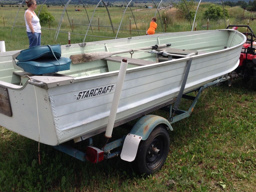 14' StarCraft Seafarer Aluminum Fishing Boat