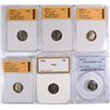Image 1 : (6) PROOF SLABBED ROOSEVELT DIMES (64, 70-S, 72-S, 74-S, 77-S, 78-S)