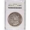 Image 1 : 1879-CC MORGAN SILVER DOLLAR, ANACS EF-40,  HAS LUSTER
