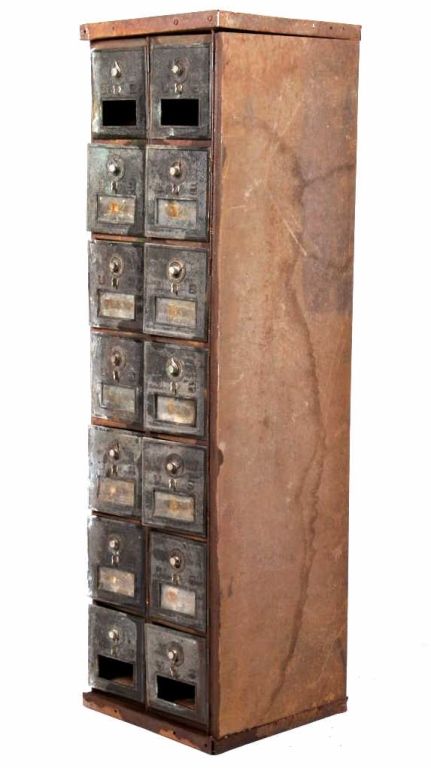 Antique Philipsburg Montana Post Office Boxes The