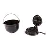 Image 1 : AGP Cast Iron Yankee Bowl and Waffle Maker This lo