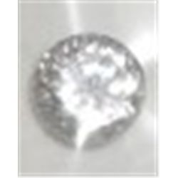 3.50 CARAT CUBIC ZIRCON ROUND CUT & FACETED GEMSTONE CAME OUT OF SAFE!! GEM CAME OUT OF SAFE!!