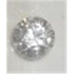 2.10 CARAT CUBIC ZIRCON ROUND CUT & FACETED GEMSTONE CAME OUT OF SAFE!! GEM CAME OUT OF SAFE!!