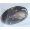 Image 1 : 14.50 CARAT *HUGE-GEM QUALITY* SMOKY TOPAZ OBLONG OVAL CUT & FACETED GEMSTONE!! GEM CAME OUT OF SAFE