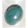 Image 1 : 2.35 CARAT *NATURAL-GEM QUALITY* TURQUOISE CABOCHON GEMSTONE!! GEM CAME OUT OF SAFE!!
