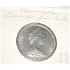Image 1 : 1979 BURMUDA TWENTY FIVE CENTS *RARE HARD TO FIND-NICE EARLY UNC HIGH GRADE COIN*!! COIN CAME OUT OF