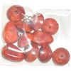 Image 1 : 79.00 TOTAL CARATS OF *NATURAL* RED SPONGE CORAL *HOLED FOR JEWELRY*!! CORAL CAME OUT OF SAFE!!