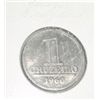Image 1 : 1960 BRAZIL 1 ONE CRUZEIRO *VERY RARE HARD TO FIND-AU HIGH GRADE COIN*!! COIN CAME OUT OF SAFE!!