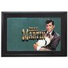 Image 1 : Large Hand-Painted Movie Title Art for Dean Martin in ''4 For Texas'' -- The Only Dean Martin Glass 