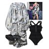 Image 1 : Lady Gaga Worn Emilio Pucci Coat, Pucci Bodysuit & Pucci Python Leather Bag From Her Harper's Bazaar