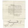 Image 1 : King George V Document Signed