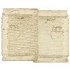 Image 1 : Viceroy of Peru Don Luis de Velasco, Marques de Salinas Document Signed in 1603