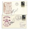 Image 1 : Jack Swigert's Personally Owned Pair of Apollo 13 First Day Covers Signed By Haise, Swigert & Lovell