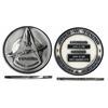 Image 1 : Jack Swigert's Personally Owned Columbia STS-1 Flown Silver Robbins Medal, Serial Number 106