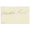Image 1 : Franklin Pierce Signature