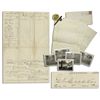 Image 1 : General George Custer 7th Cavalry Document Signed & Little Bighorn Lot -- Items Pertaining to Custer