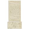 Image 1 : Thomas ''Stonewall'' Jackson Autograph Letter Signed Ordering ''...two of Anderson's Brigades moved 