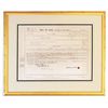 Image 1 : Ernest Shackleton Signed Bill of Sale for the Nimrod -- the Ship That Successfully Took Him to the A