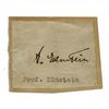 Image 1 : Albert Einstein Signature