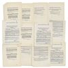 Image 1 : Three William Morris Agency Contracts Signed by Al Capp -- With an Impressive 12 Signatures by Capp 