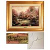 Image 1 : ''Painter of Light'' Thomas Kinkade's ''Gardens Beyond Spring Gate'' -- 1998 Artist Proof