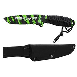 10" Zombie Slayer Knife - Green