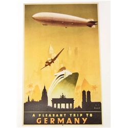 TRIP TO GERMANY MUSEUM GRADE 8X10 CANVAS PRINT