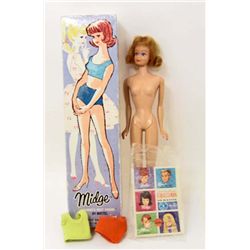 VINTAGE C. 1960'S MIDGE BARBIE DOLL IN ORIGINAL BOX
