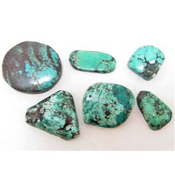 LOT OF 104.5 CTS. OF NATURAL TURQUOISE GEMS