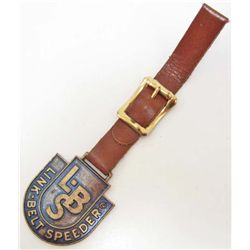 VINTAGE LINK-BELT SPEEDER WATCH FOB