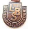 Image 2 : VINTAGE LINK-BELT SPEEDER WATCH FOB