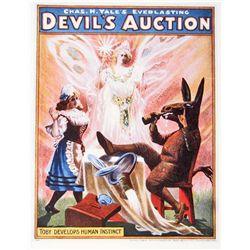 DEVIL'S AUCTION MUSEUM GRADE 8X10 CANVAS PRINT