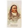 Image 1 : 1888 ALLEN & GINTER NATIVE AMERICAN INDIAN CHIEF TOBACCO CARD