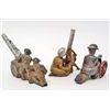 Image 2 : LOT OF 3 VINTAGE BARCLAY MANOIL LEAD SOLDIERS