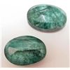 Image 2 : LOT OF 155.6 CTS OF GREEN EMERALDS