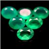 Image 1 : LOT OF 6.28 CTS OF NATURAL GREEN BOTSWANA AGATE GEMS