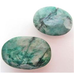 LOT OF 159.9 CTS OF GREEN EMERALDS