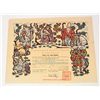 Image 1 : 1958 JAPAN AIRLINES ADVERTISING PREMIUM CERTIFICATE