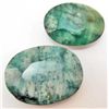 Image 1 : LOT OF 158.1 CTS OF GREEN EMERALDS