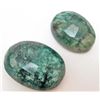 Image 2 : LOT OF 158.1 CTS OF GREEN EMERALDS
