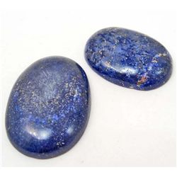LOT OF 96.0 CTS. OF LAPIS LAZULI GEMSTONES