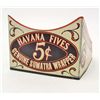 Image 1 : VINTAGE TIN LITHO HAVANA CIGAR STORE ADVERTISING DISPLAY