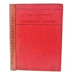 1890 "THE STORY OF EMIN'S RESCUE - STANLEY'S LETTERS"
