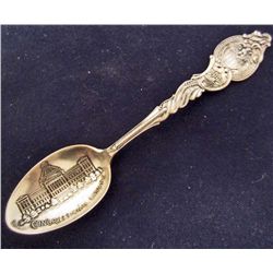 VINTAGE STERLING SILVER WASHINGTON DC SOUVENIR SPOON