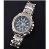 Image 1 : SILVER & BLUE FACE ANALOG WRISTWATCH