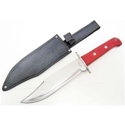 FHK6074140 Frost Santa Fe Trail Bowie Knife with Sheath