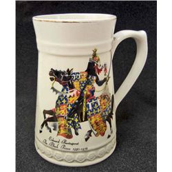 VINTAGE LORD NELSON POTTERY BLACK PRINCE STEIN